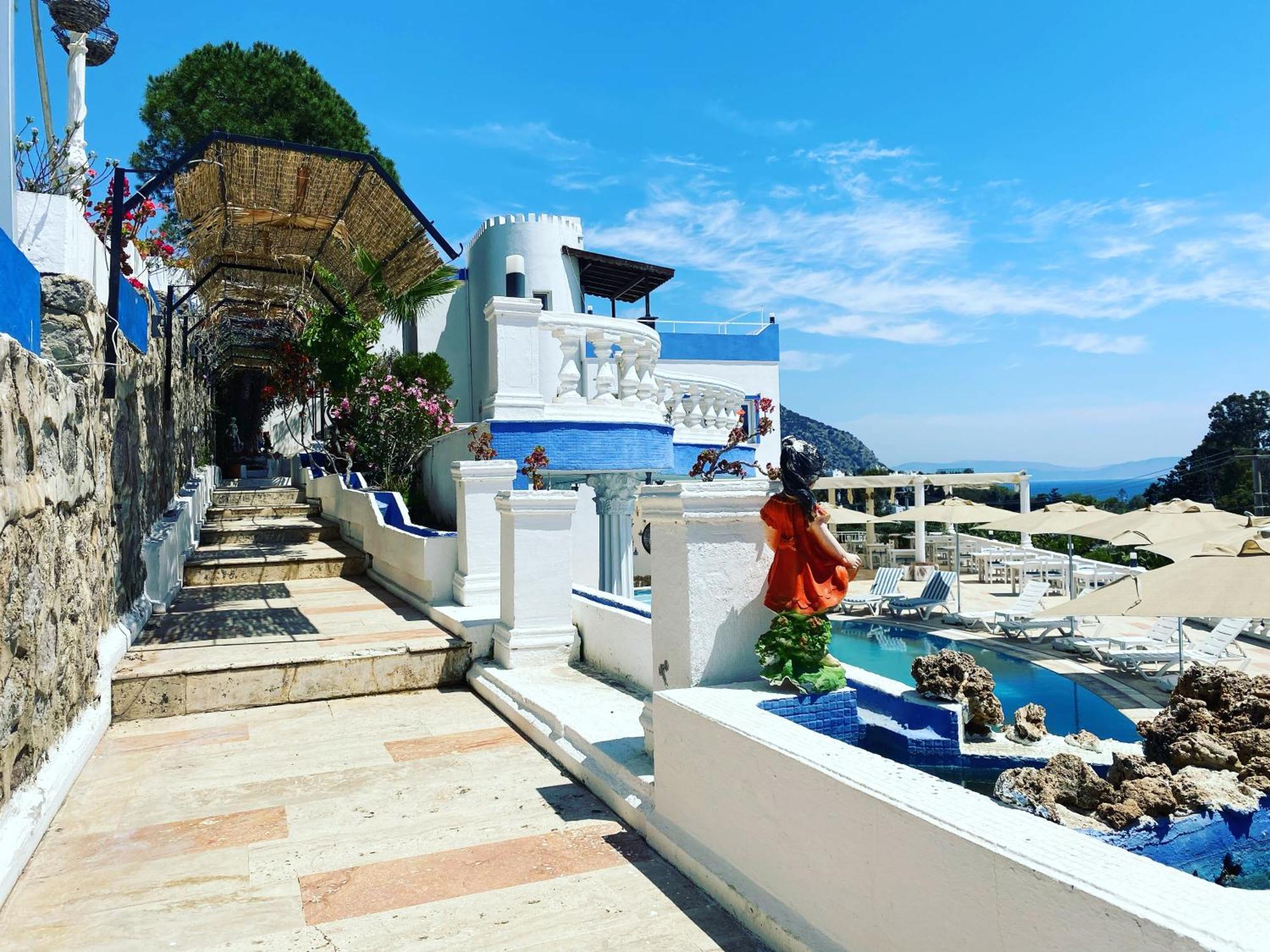 Aspat Hotel Bodrum - Beach&Restaurant المظهر الخارجي الصورة